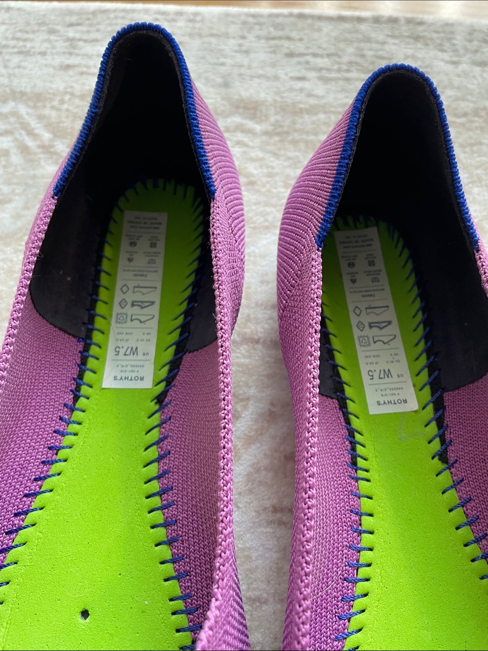 Rothy’s Purple Flats - Picture 9 of 11